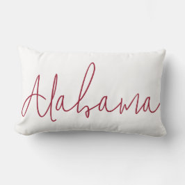 Alabama Staat Reis Souvenir Cadeau Kussen