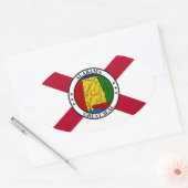 Alabama Staat Vlag / Staat zegel toegevoegd (Envelop)