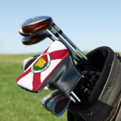 Alabama Staat Vlag / Staat zegel toegevoegd Golfheadcover (Insitu)