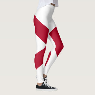 Alabama Staatsvlag Broek Leggings