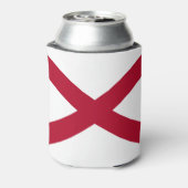 Alabama Staatsvlag Kan Koeler (Blikje Achterkant)