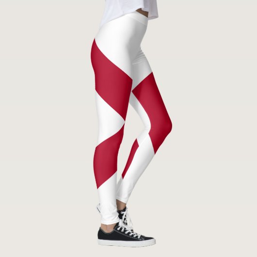 Alabama Staatsvlag Leggings (Rechts)