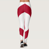 Alabama Staatsvlag Leggings (Achterkant)