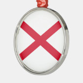 Alabama Staatsvlag Ontwerp Decoratie (Links)