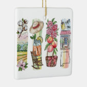 Alabama State Aquarel Kerst Ornament – Zuid (Rechts)