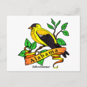 Alabama State Bird Briefkaart (Voorkant)