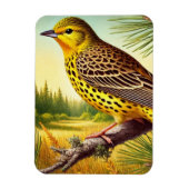 Alabama State Bird Yellowhammer Magneet (Verticaal)