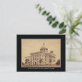 Alabama State Capital Building Montgomery Post Briefkaart (Staand voorkant)