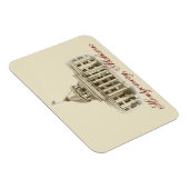 Alabama State Capital Flexibele magneet (Rechterzijde)