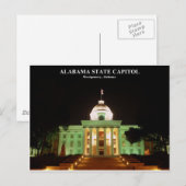 ALABAMA STATE CAPITOL BRIEFKAART (Voorkant / Achterkant)