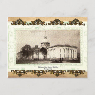 Alabama State Capitol Building Old Briefkaart