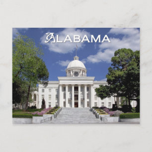 Alabama State Capitol-gebouw, Montgomery Briefkaart