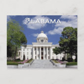 Alabama State Capitol-gebouw, Montgomery Briefkaart (Voorkant)