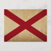 Alabama State Flag . Briefkaart (Voorkant)