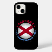 ALABAMA STATE FLAG Case-Mate iPhone CASE (Achterkant)