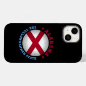 ALABAMA STATE FLAG Case-Mate iPhone CASE (Achterkant (horizontaal))