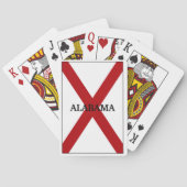 Alabama State Flag Custom Spellingkaarten Speelkaarten (Achterkant)