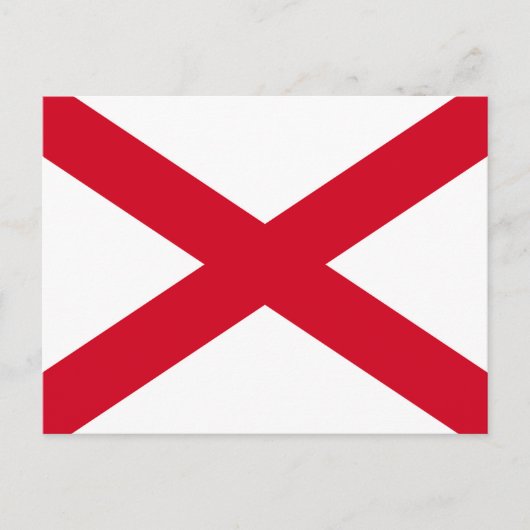Alabama State Flag Design Briefkaart (Voorkant)