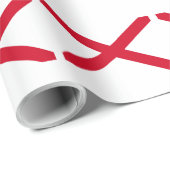 Alabama State Flag Design Cadeaupapier (Rol Hoek)