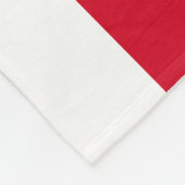 Alabama State Flag Design Fleece Deken (Hoek)