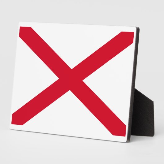 Alabama State Flag Design Fotoplaat (Zijkant)