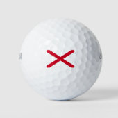 Alabama State Flag Design Golfballen (Voorkant)