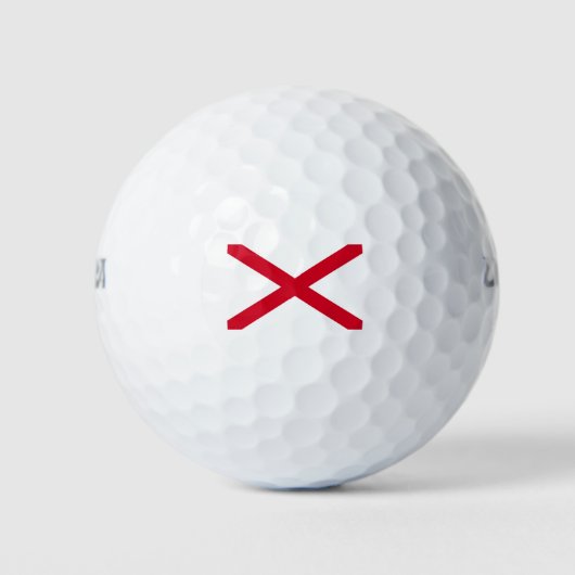 Alabama State Flag Design Golfballen (Voorkant)