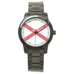 Alabama State Flag Design Horloge