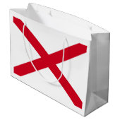 Alabama State Flag Design Large Cadeautasje (Achterkant Gekanteld)