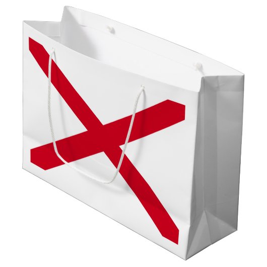 Alabama State Flag Design Large Cadeautasje (Voorkant Gekanteld)