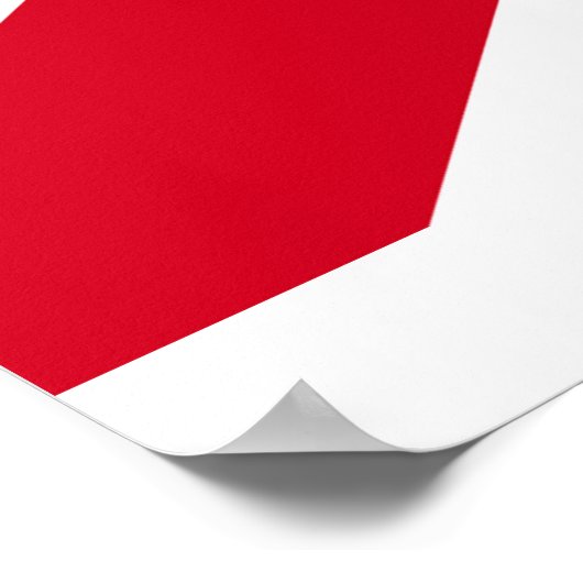 Alabama State Flag Design Poster (Hoek)