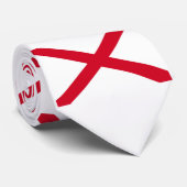 Alabama State Flag Design Stropdas (Opgerold)