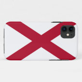 Alabama State Flag Hoesje-Mate iPhone Case (Achterkant (horizontaal))