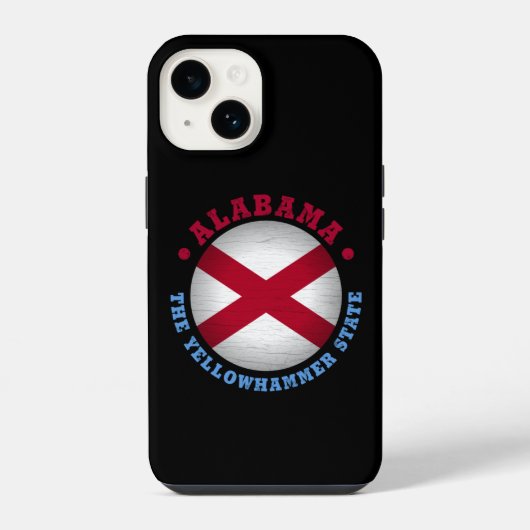 ALABAMA STATE FLAG iPhone HOESJE (Achterkant)