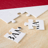 ALABAMA STATE FLAG LEGPUZZEL (Zijkant)