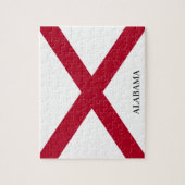 ALABAMA STATE FLAG LEGPUZZEL (Verticaal)