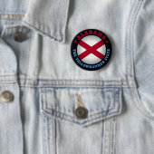 ALABAMA STATE FLAG RONDE BUTTON 5,7 CM (In situ)