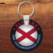 ALABAMA STATE FLAG SLEUTELHANGER (Voorkant)