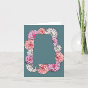 Alabama State Flower Bedankkaart