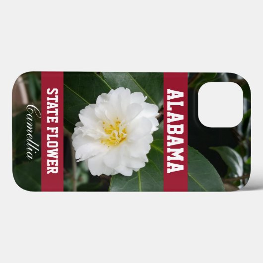 Alabama State Flower Camellia Case-Mate iPhone Case (Achterkant (horizontaal))