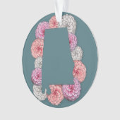 Alabama State Flower Ornament (voorkant)