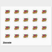 Alabama State Flower Ronde Sticker (Vel)