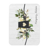 Alabama State gepersonaliseerd uw thuis stad rusti Magneet (Verticaal)