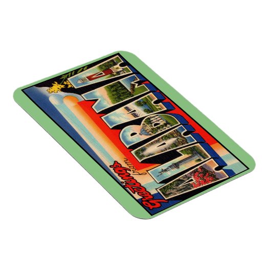 Alabama State Magnet Magneet (Rechterzijde)