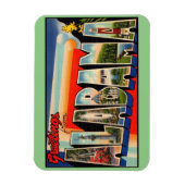 Alabama State Magnet Magneet (Verticaal)