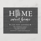 Alabama State Moving Aankondiging Post Kaart (Voorkant)