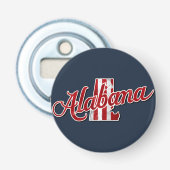 Alabama State Outline Bottle Opener (Voorkant)