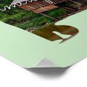 Alabama State Photo insert and town name Poster (Hoek)