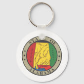 Alabama State Seal Sleutelhanger (Voorkant)