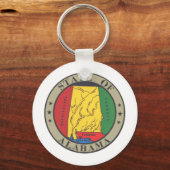 Alabama State Seal Sleutelhanger (Voorkant)
